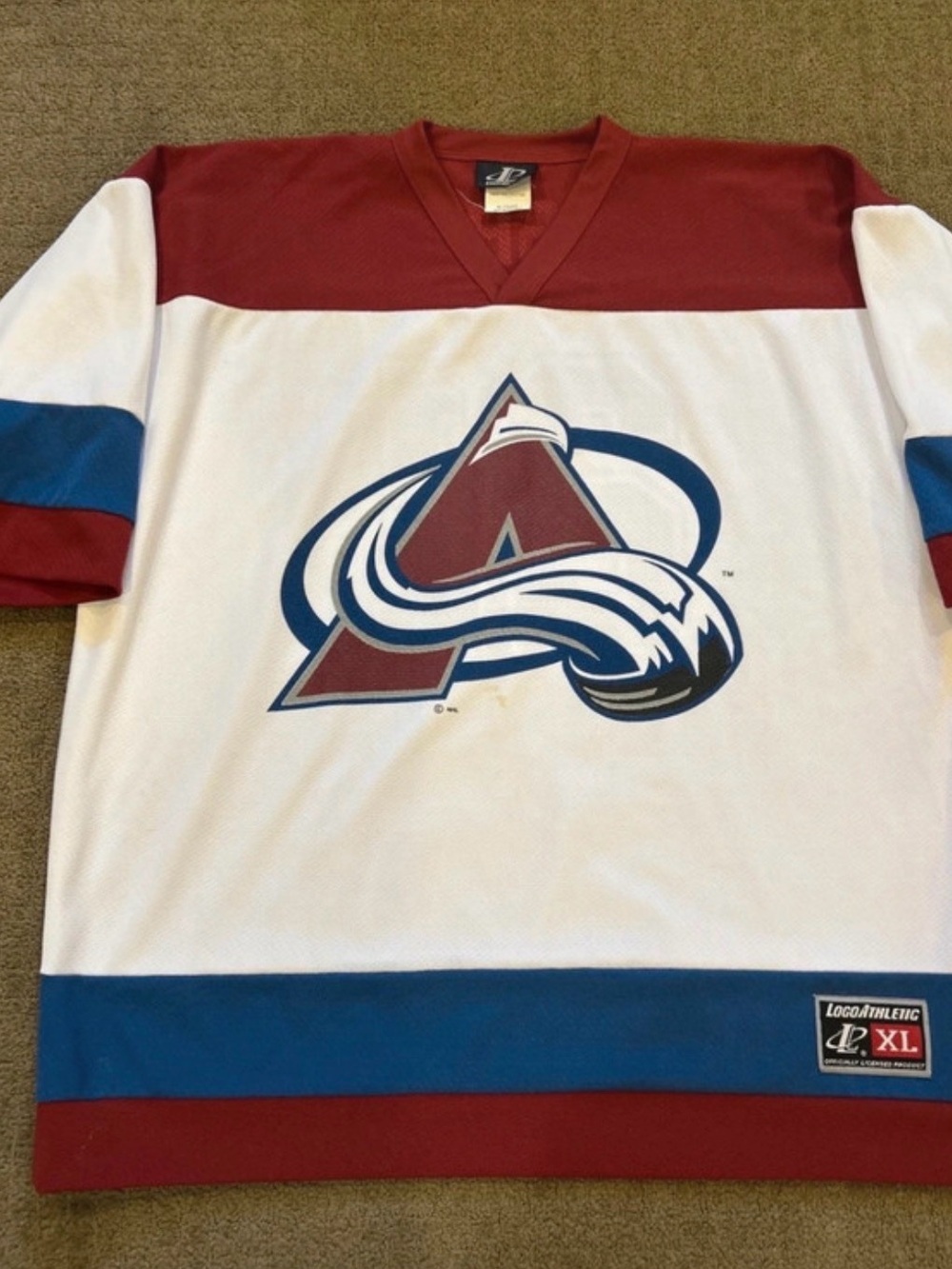 Vintage Colorado Avalanche Peter Forsberg Jersey